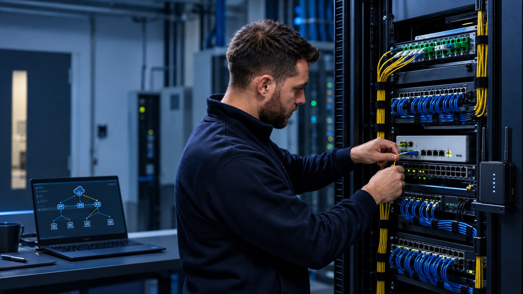 Diverse business connectivity routes designed for automatic failover